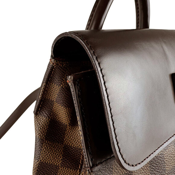 LOUIS VUITTON Authentic Brown Damier Canvas Backpack main image 4